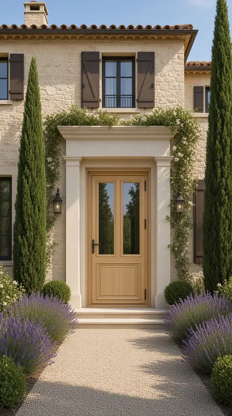Lume entry door